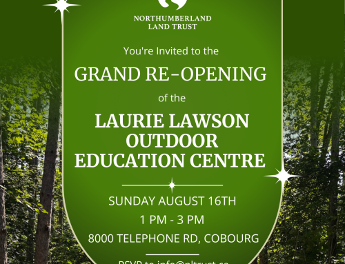You’re Invited to the Grand Re-opening of the Laurie Lawson Outdoor Education Centre